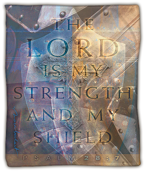 Strength and Shield - blanket - lightweight