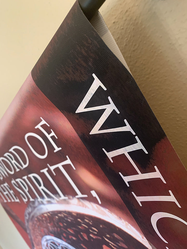 Sword of the Spirit - hanging banner