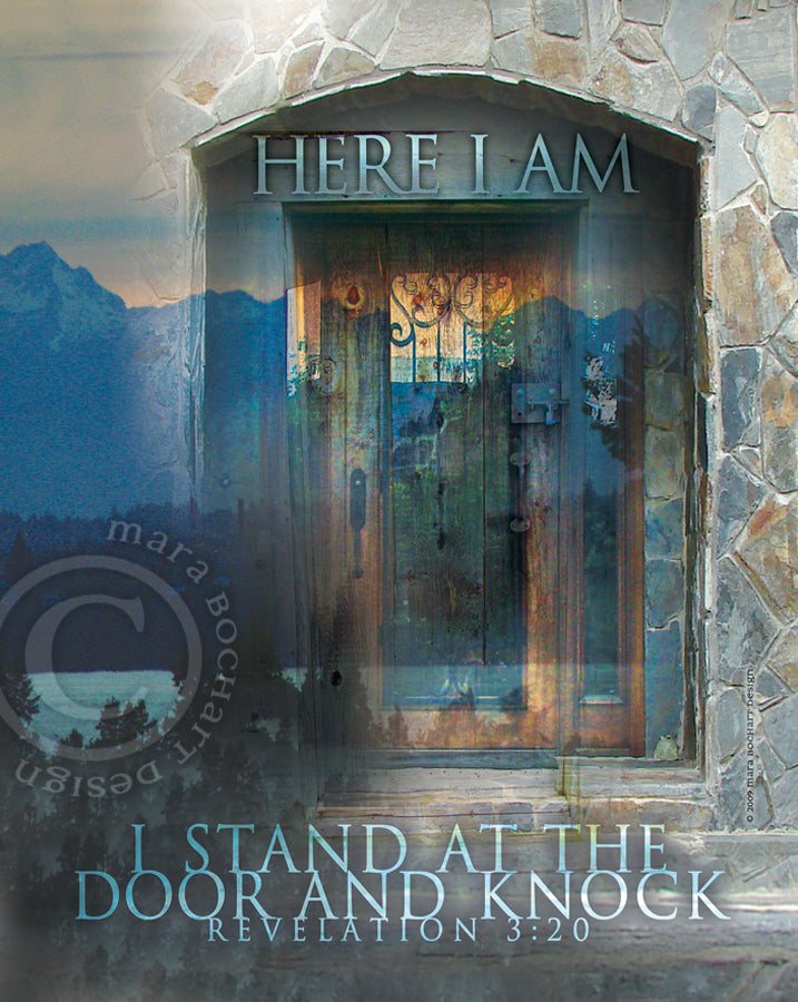 The Door - premium canvas