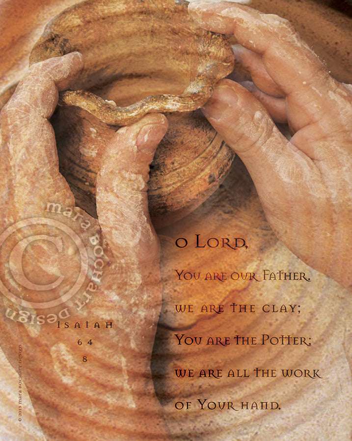 The Potter - premium canvas