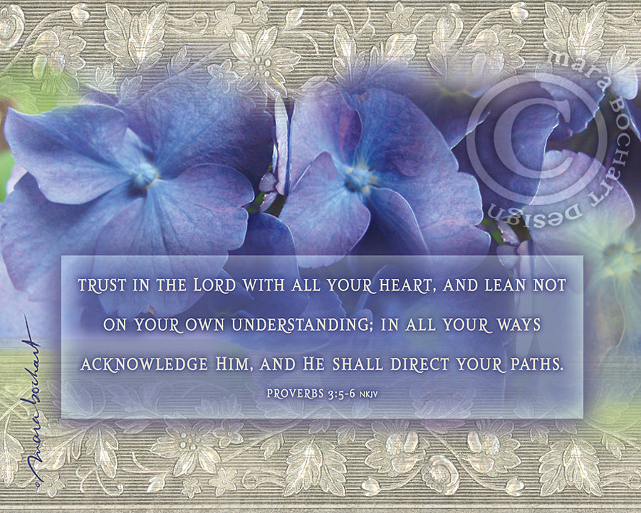 Trust in the Lord - premium canvas