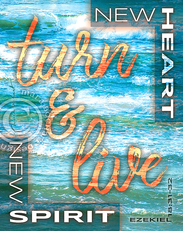 Turn & Live - premium canvas