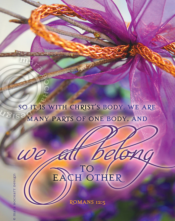 We All Belong - printable download