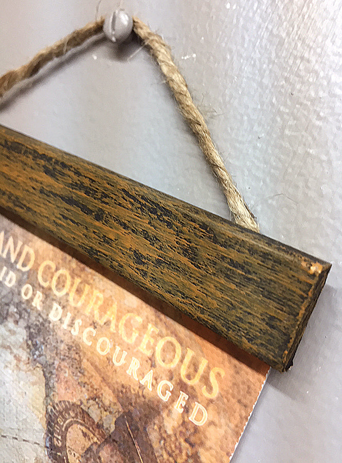 Wherever You Go - 5x7 hanging banner