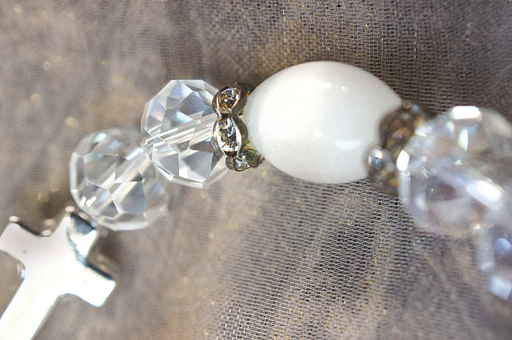 I AM HEALED - bracelet - white as snow