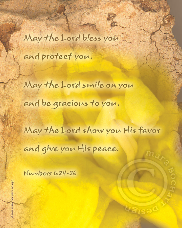 Yellow Bless - frameable print