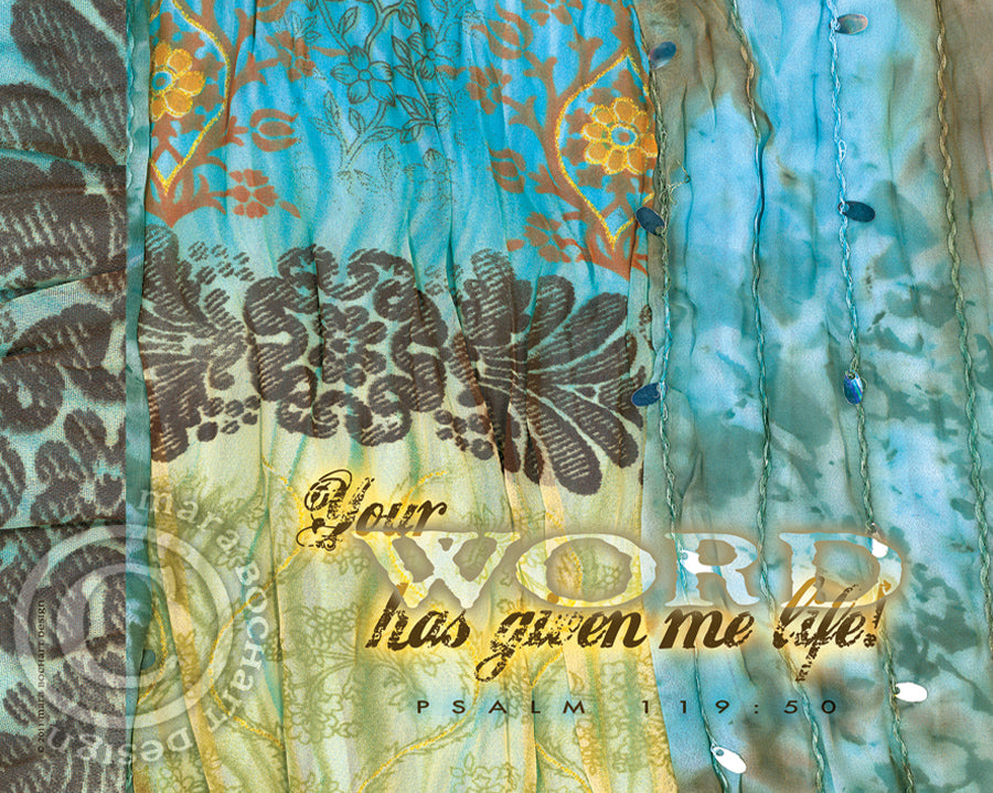 Your Word - premium canvas